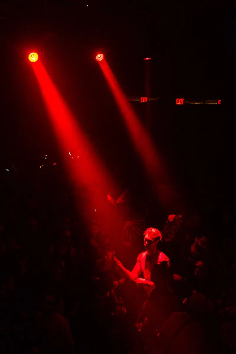 Dancefloor energy at ÄGAPĒ Brooklyn event